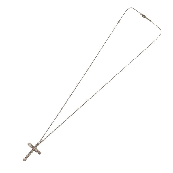 ティファニー TIFFANY＆CO ラージクロスネックレス プラチナ Pt950 ジュエリー