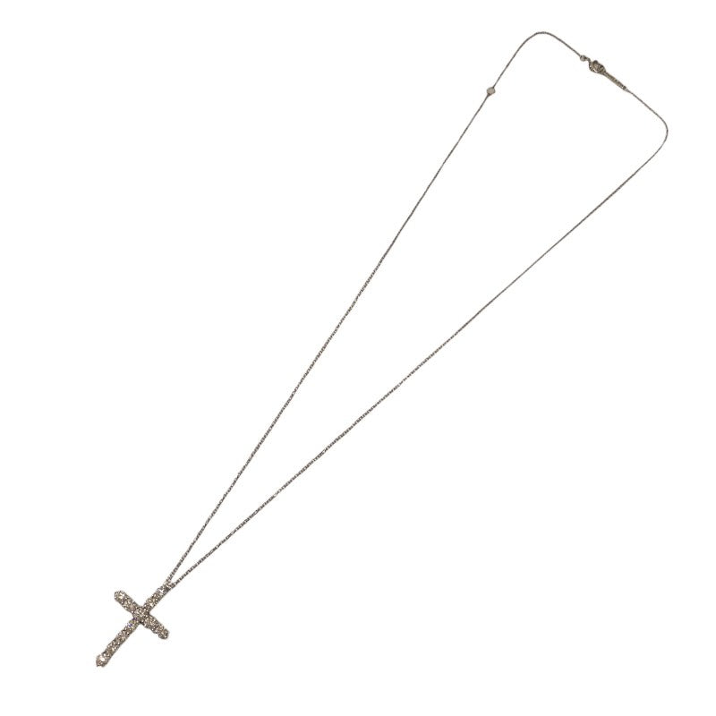 ティファニー TIFFANY＆CO ラージクロスネックレス プラチナ Pt950 ジュエリー