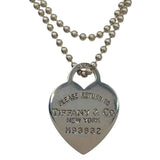 ティファニー TIFFANY＆CO ハートタグネックレス SV アクセサリー
