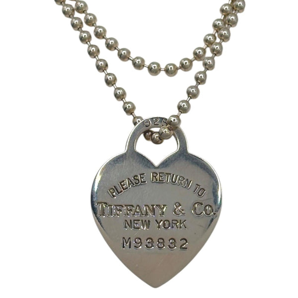 ティファニー TIFFANY＆CO ハートタグネックレス SV アクセサリー