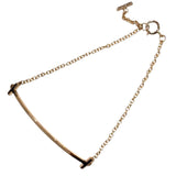 ティファニー TIFFANY＆CO Tスマイルブレス ピンクゴールド 750PG ジュエリー