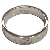 グッチ GUCCI アイコンリング ホワイトゴールド 750WG ダイヤモンド ジュエリー