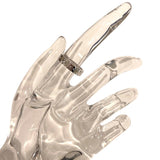 グッチ GUCCI アイコンリング ホワイトゴールド 750WG ダイヤモンド ジュエリー