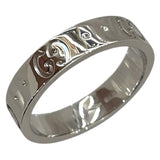 グッチ GUCCI アイコンリング ホワイトゴールド 750WG ダイヤモンド ジュエリー