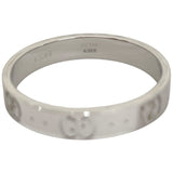 グッチ GUCCI アイコンリング ホワイトゴールド 750WG ダイヤモンド ジュエリー