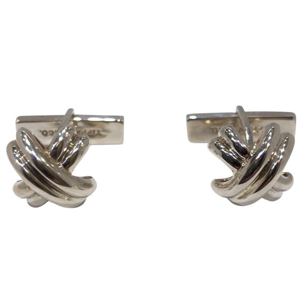 ティファニー TIFFANY＆CO シグネチャーカフス シルバー SV925 ジュエリー ティファニー TIFFANY＆CO シグネチャーカフス シルバー SV925