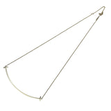 ティファニー TIFFANY＆CO Tスマイルネックレスラージ ゴールド Au750 ジュエリー