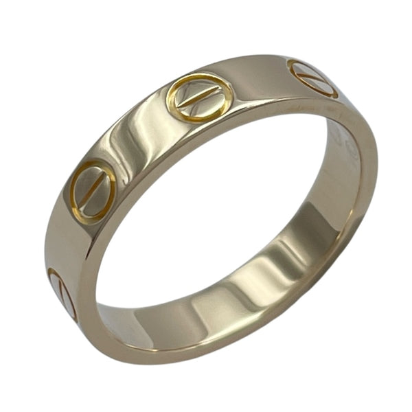 ⬜︎カルティエ 750 リング サイズ49 ミニラブリング ゴールド カルティエ Cartier ミニラブリング ゴールド 750 ジュエリー | 中古