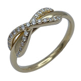 ティファニー TIFFANY＆CO インフィニティリング ゴールド Au750 ジュエリー