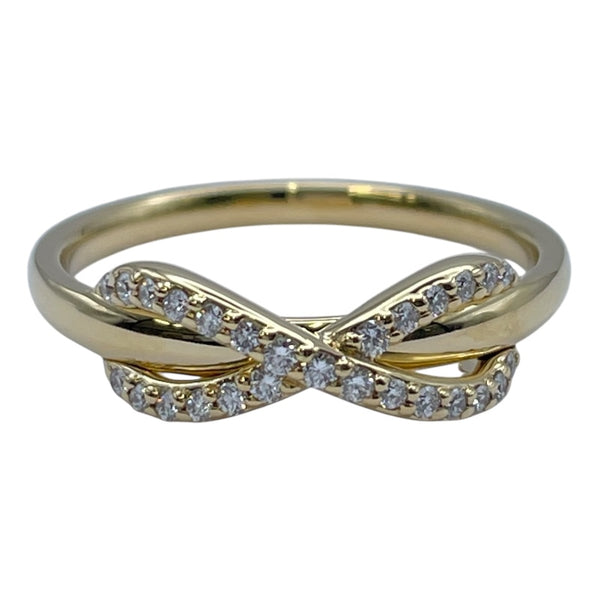 ティファニー TIFFANY＆CO インフィニティリング ゴールド Au750 ジュエリー