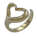 ティファニー TIFFANY＆CO オープンハートリング ゴールド 750 ジュエリー