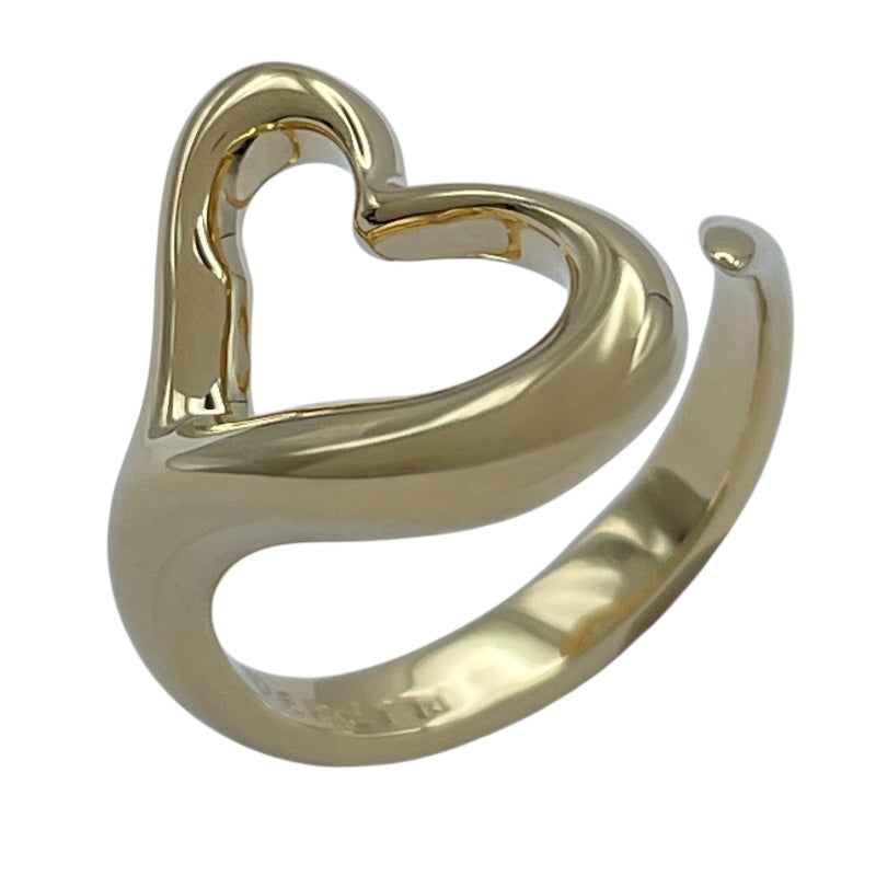 ティファニー TIFFANY＆CO オープンハートリング ゴールド 750 ジュエリー