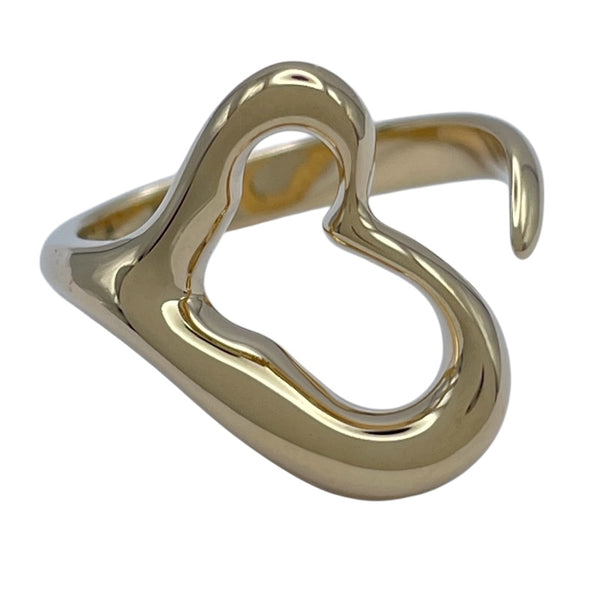 ティファニー TIFFANY＆CO オープンハートリング ゴールド 750 ジュエリー