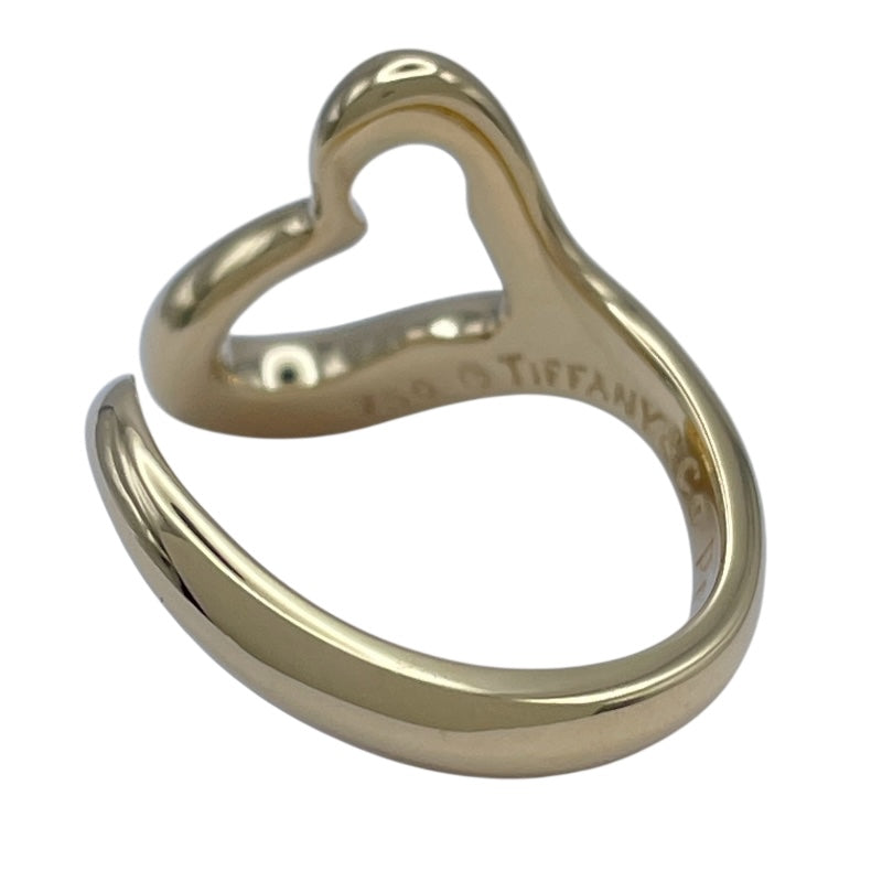 ティファニー TIFFANY＆CO オープンハートリング ゴールド 750 ジュエリー