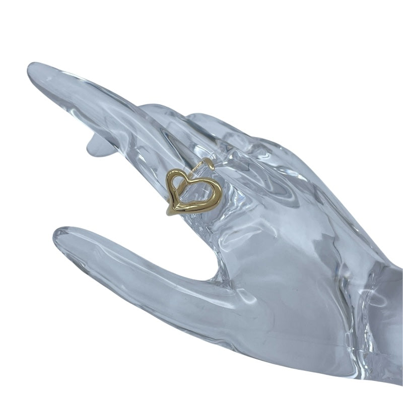 ティファニー TIFFANY＆CO オープンハートリング ゴールド 750 ジュエリー