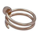 カルティエ Cartier ジュストアンクルダイヤリング ピンクゴールド Au750 ジュエリー