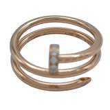 カルティエ Cartier ジュストアンクルダイヤリング ピンクゴールド Au750 ジュエリー