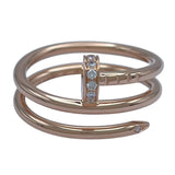 カルティエ Cartier ジュストアンクルダイヤリング ピンクゴールド Au750 ジュエリー