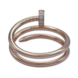 カルティエ Cartier ジュストアンクルダイヤリング ピンクゴールド Au750 ジュエリー