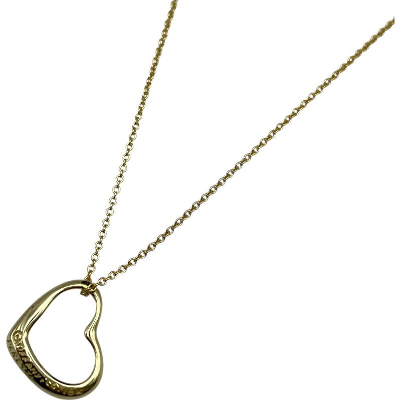 ティファニー TIFFANY＆CO オープンハートネックレス ゴールド K18