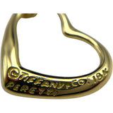 ティファニー TIFFANY＆CO オープンハートネックレス ゴールド K18 ジュエリー