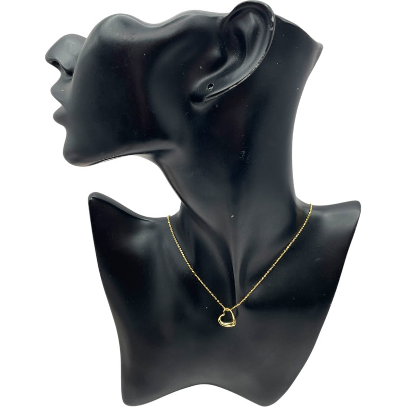 ティファニー TIFFANY＆CO オープンハートネックレス ゴールド K18