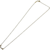 ティファニー TIFFANY＆CO Tスマイルネックレスミニ ゴールド Au750 ジュエリー