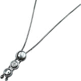 タサキ TASAKI トリロジーネックレス ホワイトゴールド K18WG ジュエリー