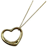 ティファニー TIFFANY＆CO オープンハートネックレス ゴールド 750 ジュエリー