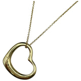 ティファニー TIFFANY＆CO オープンハートネックレス ゴールド 750 ジュエリー