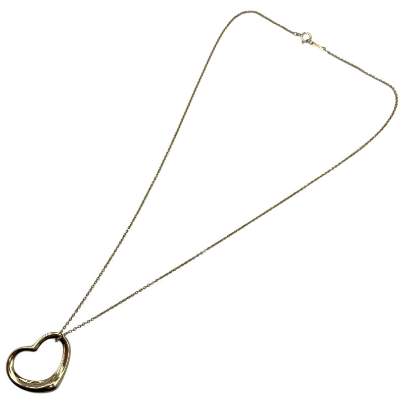 ティファニー TIFFANY＆CO オープンハートネックレス ゴールド 750