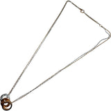 カルティエ Cartier ラブスリーフープネックレス ピンクゴールド/ホワイトゴールド 750 ジュエリー