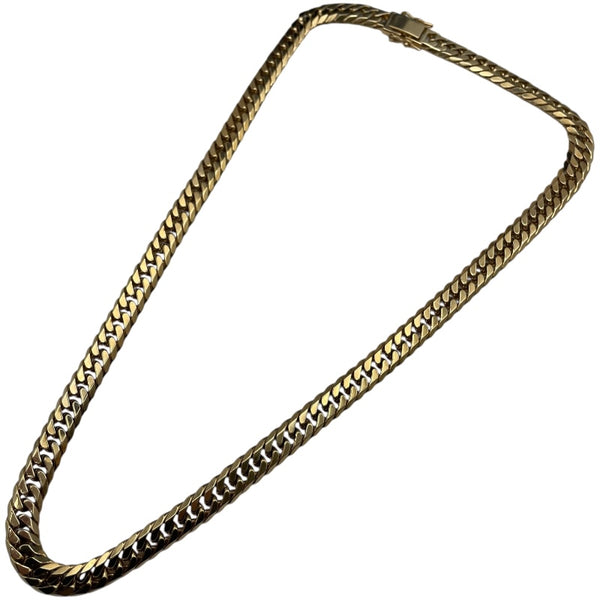 喜平6面Wネックレス ゴールド K18 ジュエリー