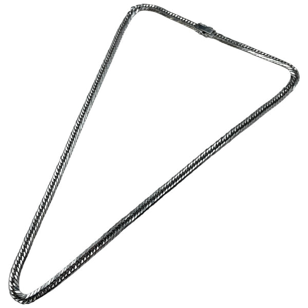 喜平6面Wネックレス プラチナ Pt999 ジュエリー