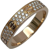 カルティエ Cartier ミニラブダイヤリング ピンクゴールド Au750 ジュエリー