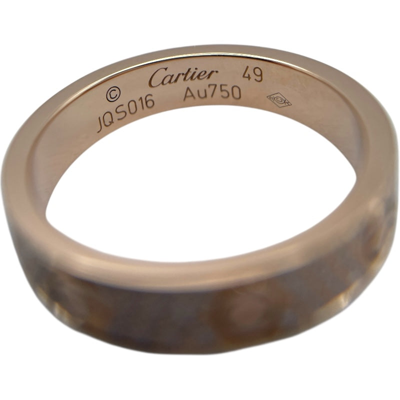カルティエ Cartier ミニラブダイヤリング ピンクゴールド Au750