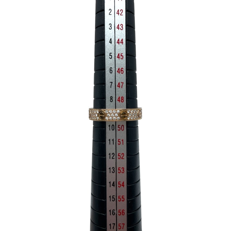 カルティエ Cartier ミニラブダイヤリング ピンクゴールド Au750
