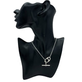 エルメス HERMES シェーヌダンクルパンクネックレス シルバー Ag925 ジュエリー