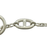 エルメス HERMES シェーヌダンクルファランドールネックレス シルバー Ag925 ジュエリー