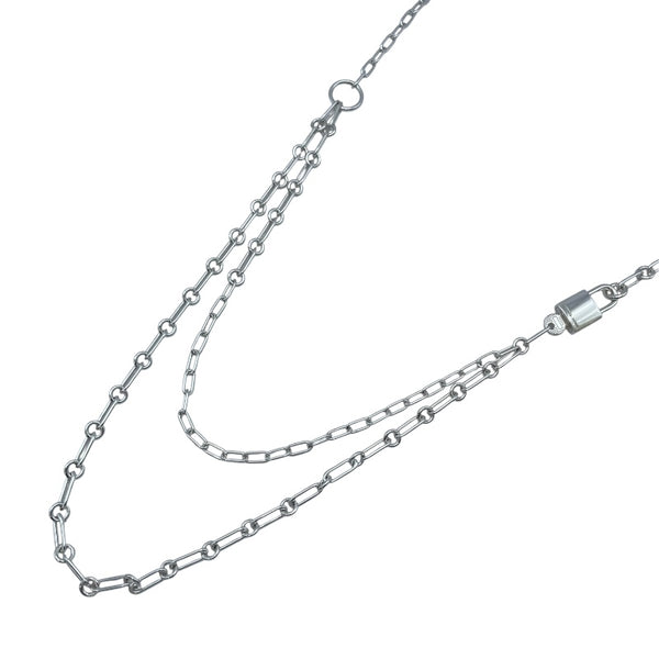 エルメス HERMES ロングネックレス シルバー Ag925 ジュエリー | 中古