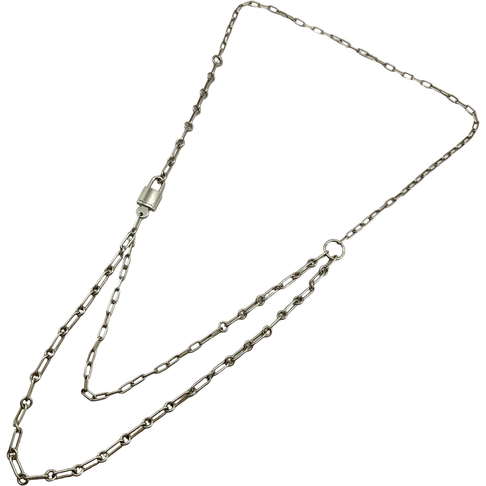 エルメス HERMES ロングネックレス シルバー Ag925 ジュエリー | 中古