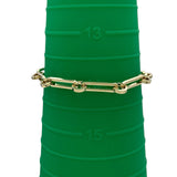 エルメス HERMES ケリーチェーンブレスレット ゴールド Au750 ジュエリー