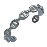 エルメス HERMES アンシェネバングル シルバー Ag925 ジュエリー