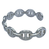 エルメス HERMES アンシェネバングル シルバー Ag925 ジュエリー