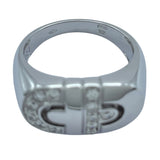 ブルガリ BVLGARI パレンテシリング ホワイトゴールド 750 ジュエリー