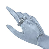 ブルガリ BVLGARI パレンテシリング ホワイトゴールド 750 ジュエリー