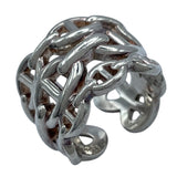 エルメス HERMES シェーヌダンクルアンシェネリングGM シルバー Ag925 ジュエリー