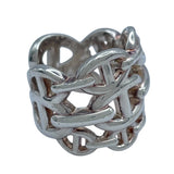 エルメス HERMES シェーヌダンクルアンシェネリングGM シルバー Ag925 ジュエリー