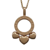 ブルガリ BVLGARI アレグラハートネックレス ピンクゴールド 750 ジュエリー