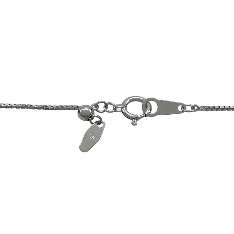 タサキ TASAKI クロスネックレス ゴールドxホワイトゴールド K18